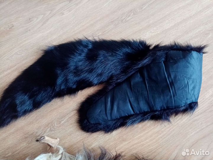 Воротник из песца