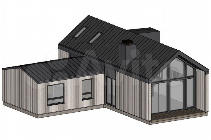 Дом 175,4 м² на участке 8,5 сот.