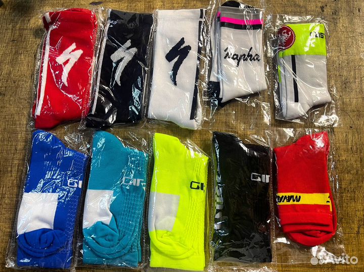 Носки велосипедные спортивные