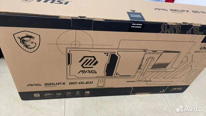 Новый Монитор MSI MAG 321UPX QD-oled