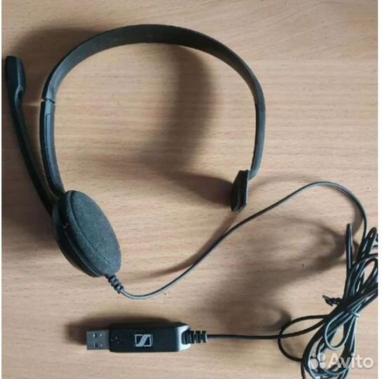 Sennheiser PC 7 USB гарнитура наушник с микрофоном