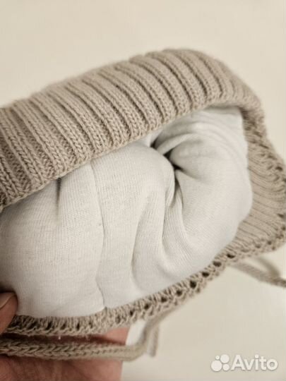 Шапочка зимняя 9-12 мес