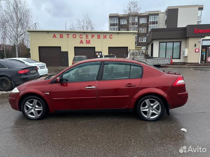 Renault Megane 1.6 AT, 2007, 270 000 км