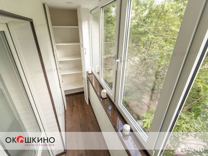 Застеклим балкон в Волгограде 