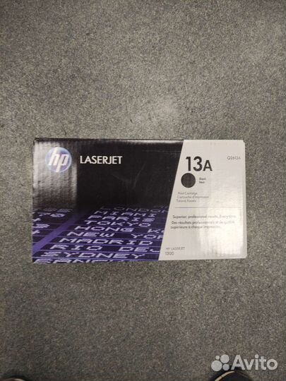 Картридж hp 13A Q2613A и другие