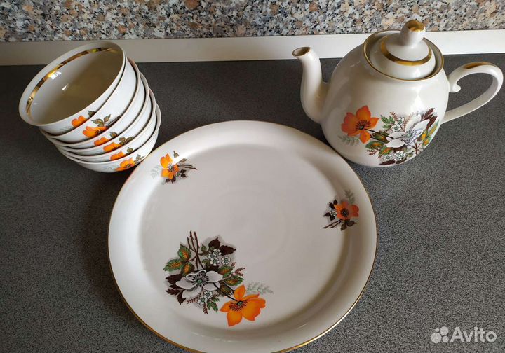 Набор столовой посуды СССР