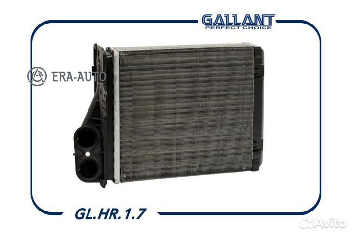 Gallant glhr17 Радиатор отопителя LADA Largus, renault Logan