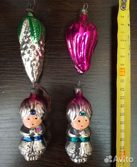 Елочные игрушки советские СССР