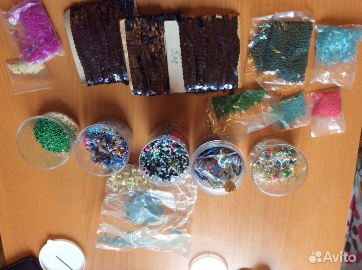 Бисер для рукоделия лента палетками