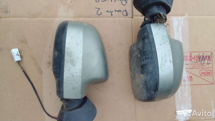 Накладка зеркала Рено Логан 1