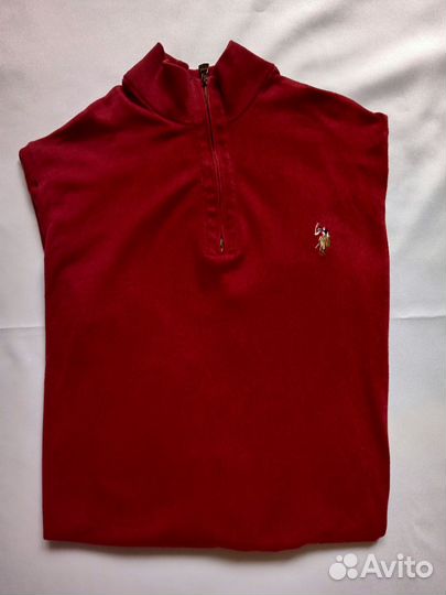 Джемпер на молнии U.S. polo assn