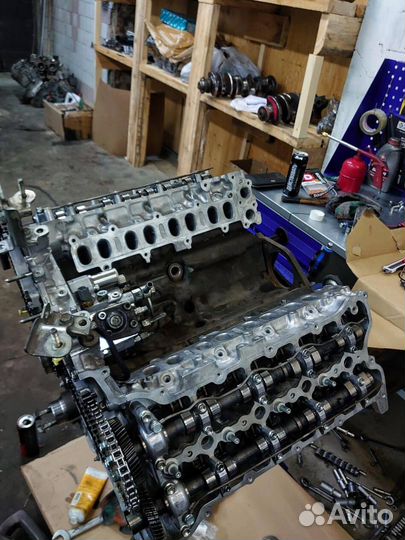 Двигатель 1VD-FTV / toyota Land Cruiser 200