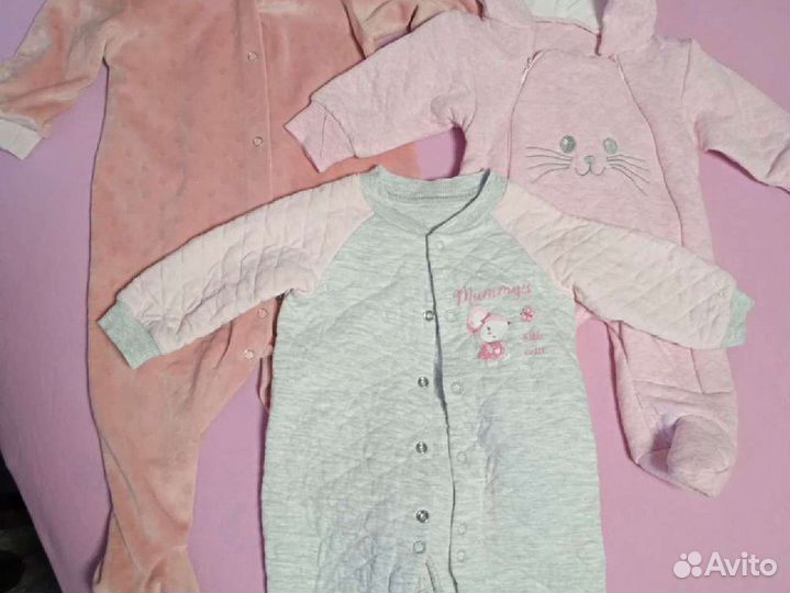 Одежда для малышки пакетом