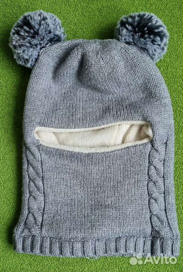 Шапка шлем зимняя р.46-48