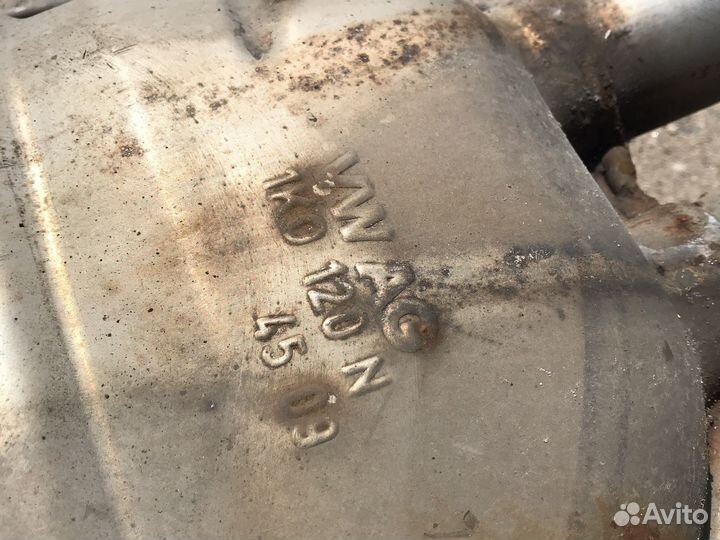 Глущитель Skoda Octavia A5 1.4 TSI