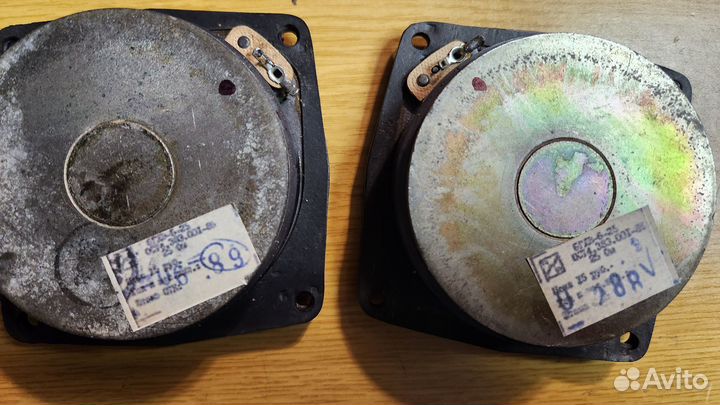 Акустика СССР. Динамики вч 6гдв-6 25 ом