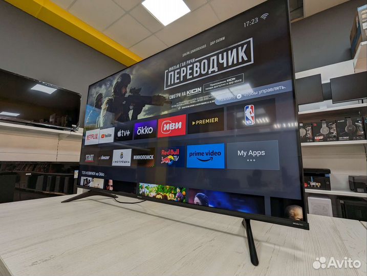 Телевизор hisense 55дюйма (140см) 4к голос