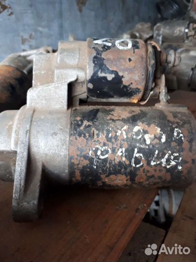 Стартер Skoda fabia Шкода Фабия