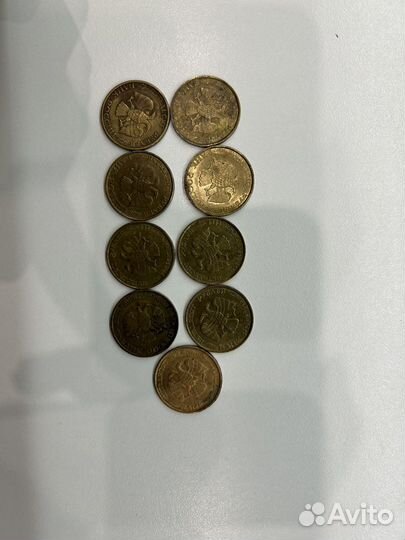 Монеты серебрянные, российские, советские