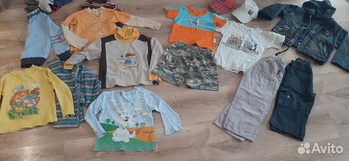 Одежда и обувь для мальчика на 2-3 года