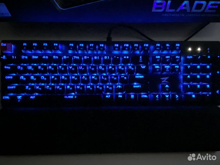 Игровая клавиатура zet gaming blade 2