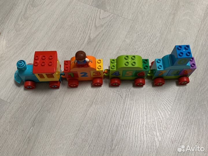 Lego дупло паровозик