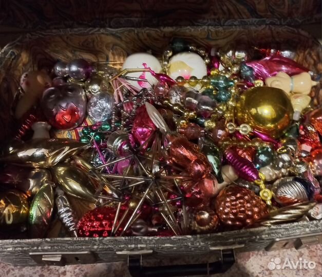 Елочные игрушки СССР
