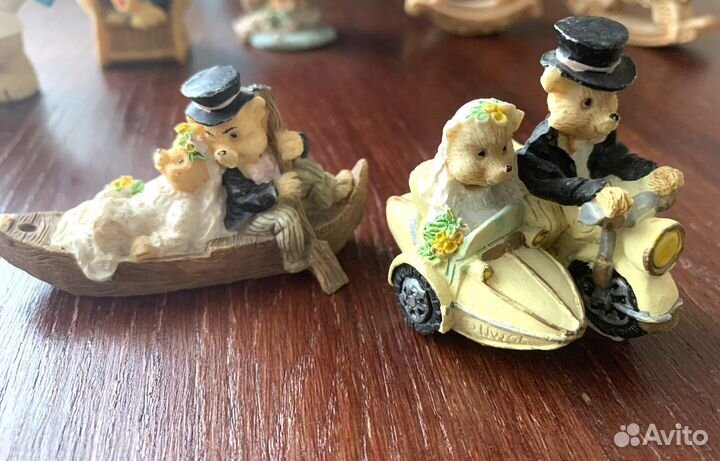 Коллекционные фигурки мишек Тедди