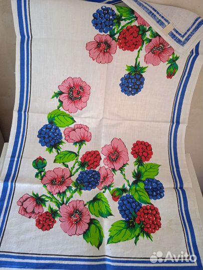 Полотенца СССР, лен, хлопок