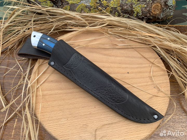 Нож охотничий фултанг из стали х12мф кованой