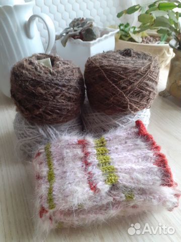 Носки вязаные мужские из собачьей шерсти