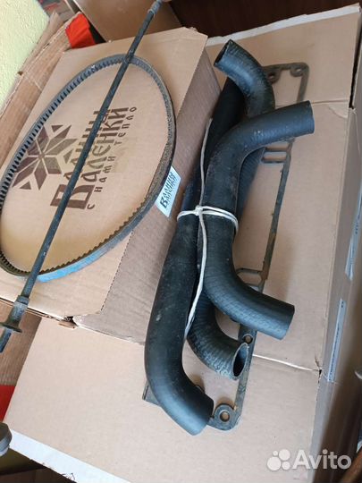 Патрубки системы охлаждения иж