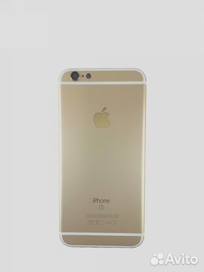 Задняя крышка для iPhone 6S (золото)