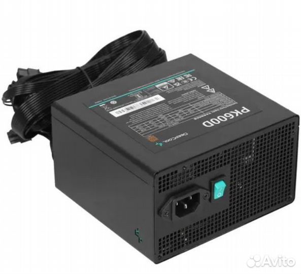 Блок питания Deepcool 600W, для компьютеров, пк