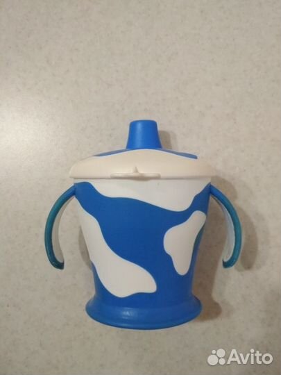 Поильник-кружка Avent б/у крышка с соском новая