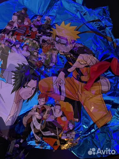 Воздушные шары наруто аниме