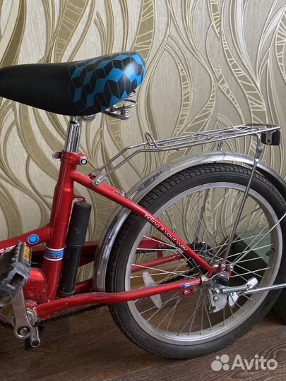 Складной городской велосипед на рост 125-145