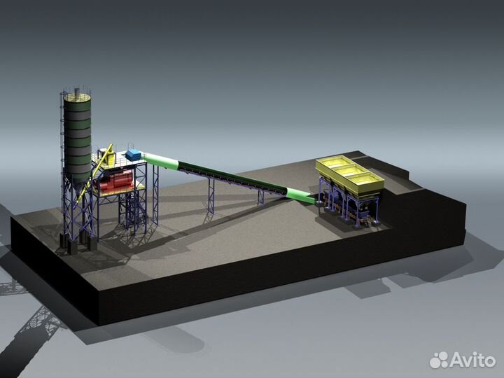 Бетонные заводы Мегавес (рбу)