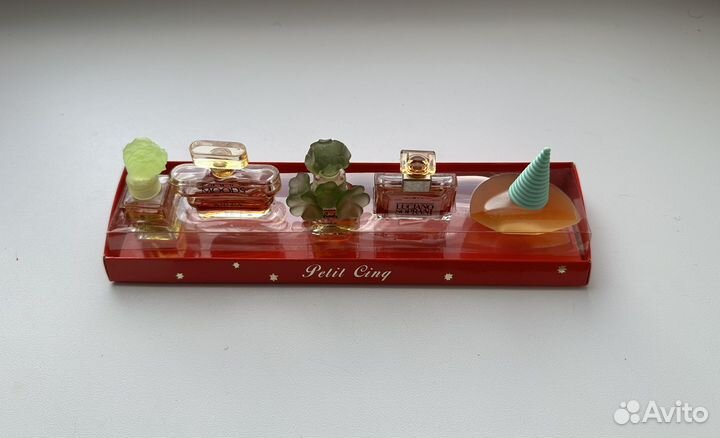 Набор миниатюр винтаж 5 шт Balmain Gres Krizia