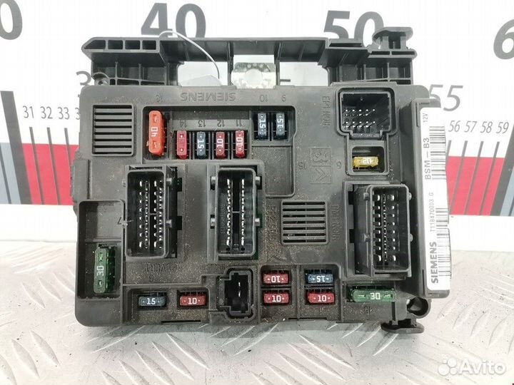 Блок предохранителей для Citroen Picasso