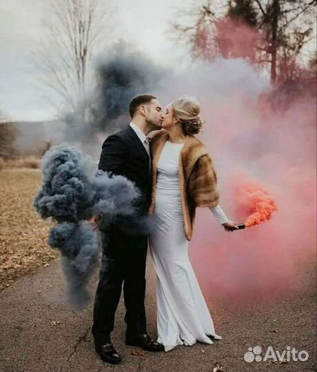 Цветной дым