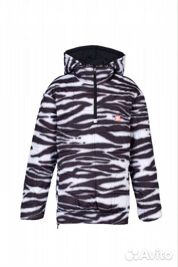 Двусторонняя сноубордическая куртка анорак DC