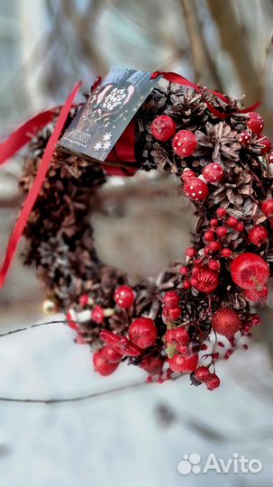 Новогодние интерьерные композиции