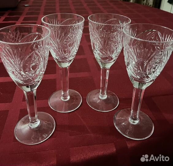 Хрусталь Фужеры Рюмки СССР