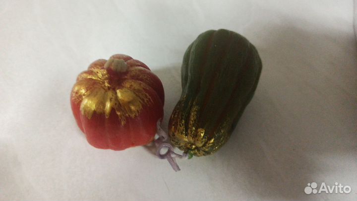 Свеча тыквочка