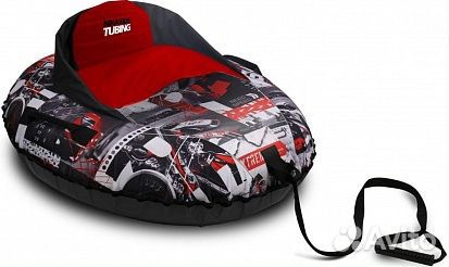 Тюбинг ватрушка-машинка