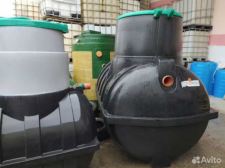 Емкость под септик пластиковая для канализации