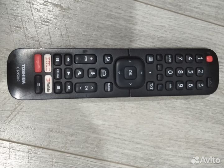 Пульт для Toshiba CT-95010 с голосом (оригинал)