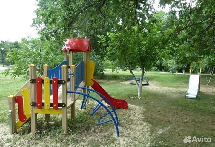 Детские игровые площадки горки качели