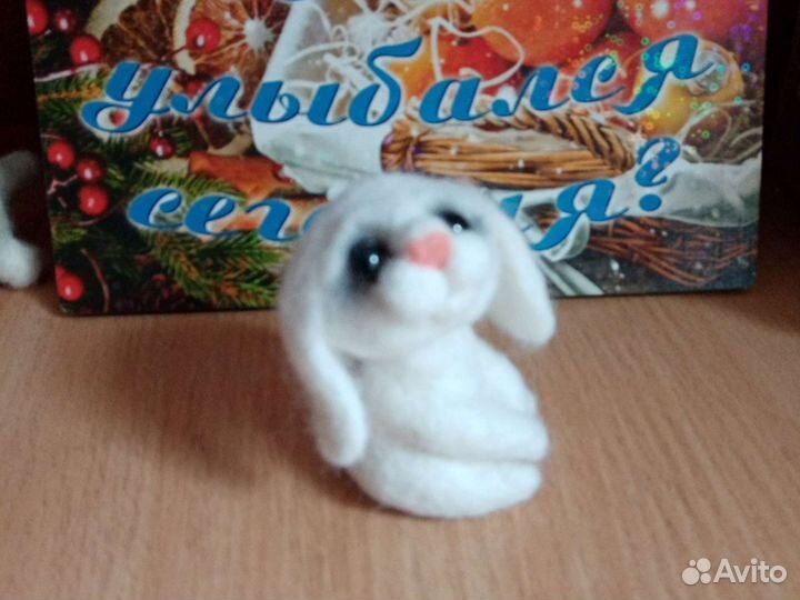 Кролик сухое валяние